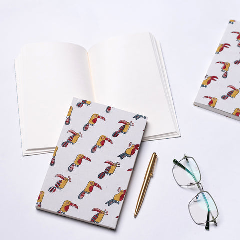 FABRIC MOUNTED DIARY 21