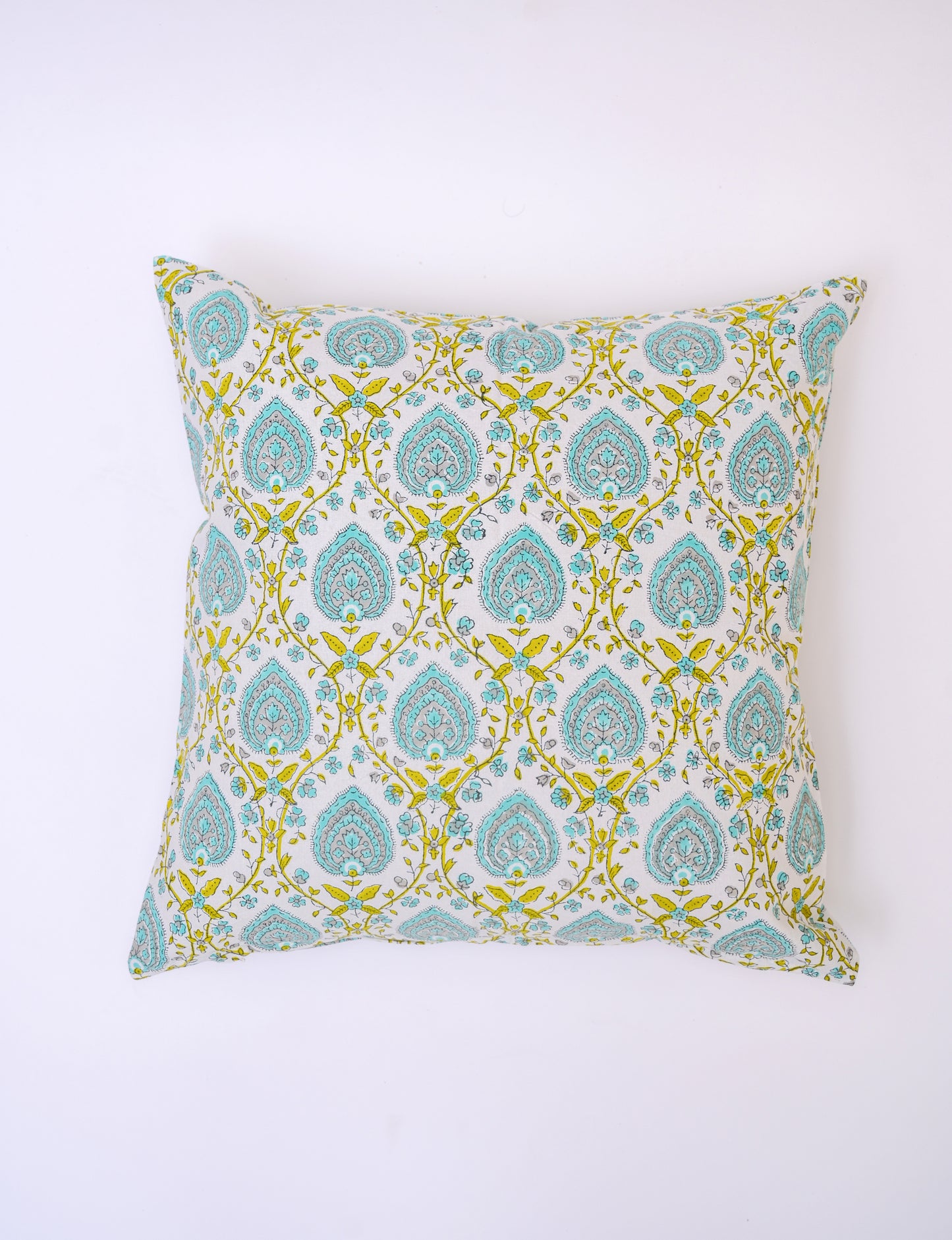 XQUIC FLORAL - COTTON PRINTED SQUARE CUSHION COVER