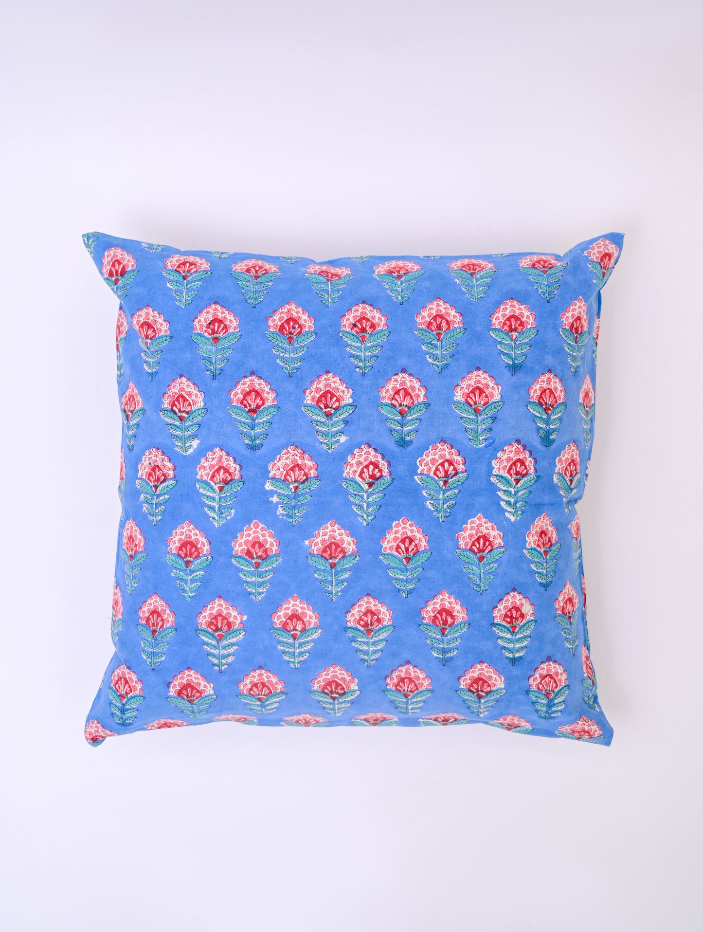 XANTHE FLORAL - COTTON PRINTED SQUARE CUSHION COVER