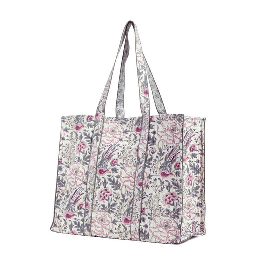 CHINTZ JAL _2 QUILTED TOTE BAG
