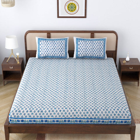 FOUR SENSE BUTTI DOUBLE BEDCOVER PILLOW