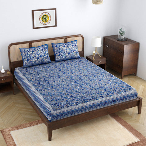 FERN DOUBLE BEDCOVER WITH PILLOW