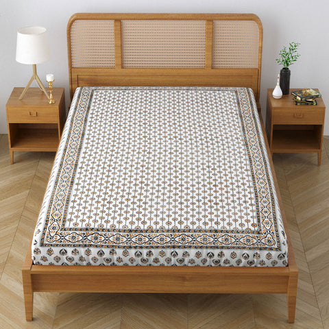 RAKHI BUTTI SINGLE BEDCOVER