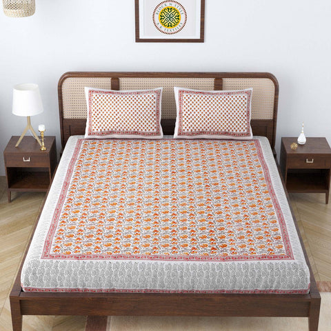 OPEIUM DOUBLE BEDCOVER WITH PILLOW