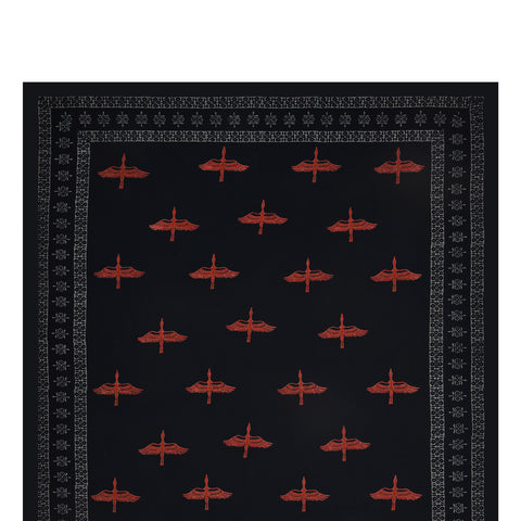 JATYU SINGLE BEDCOVER- RED
