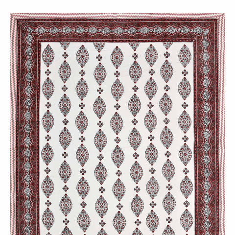 CALICO BUTTA SINGLE BEDCOVER – RED