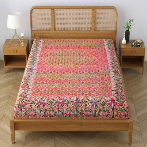 LOTUS TESSELLATION SINGLE BEDCOVER