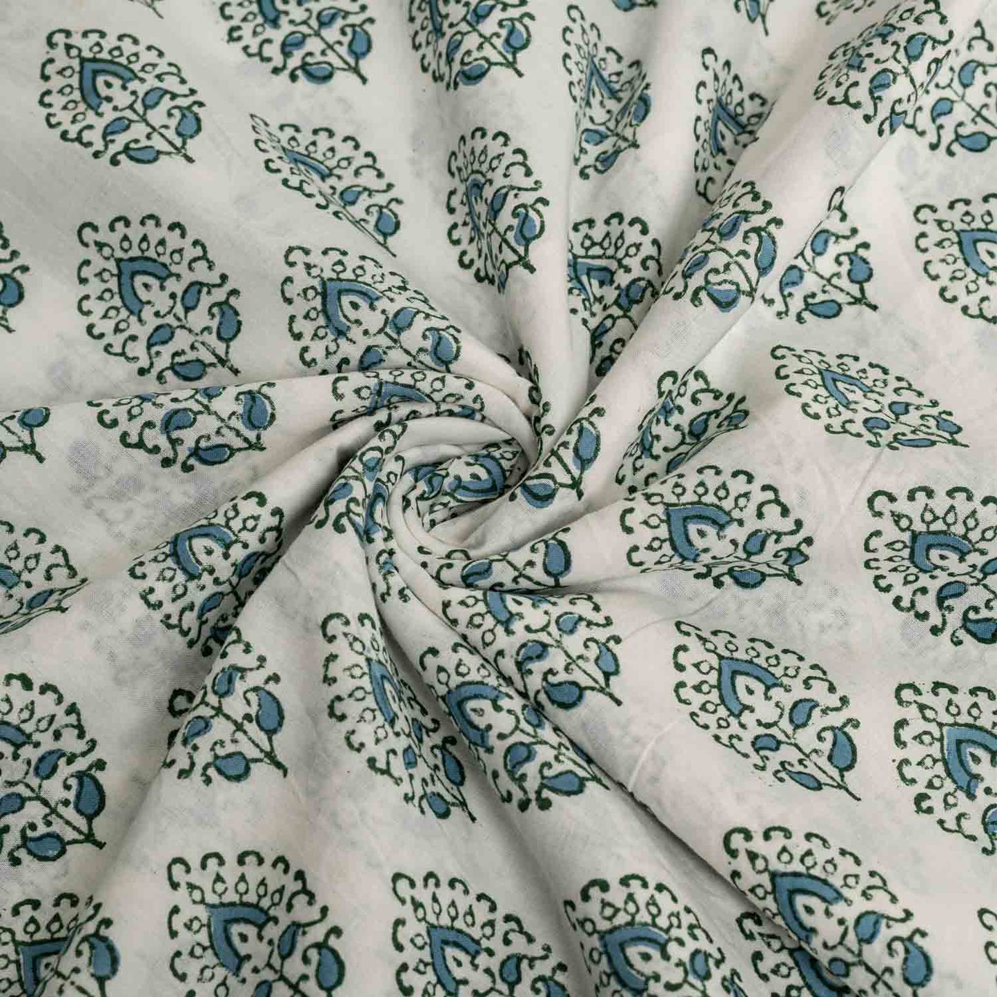 COTTON PRINTED FABRIC CENTIPEDE BUTTI PER METER