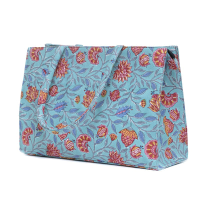 POMGRANATE WORLD COTTON PRINTED TOTE BAG