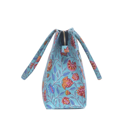 POMGRANATE WORLD COTTON PRINTED TOTE BAG