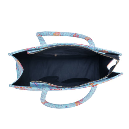 POMGRANATE WORLD COTTON PRINTED TOTE BAG