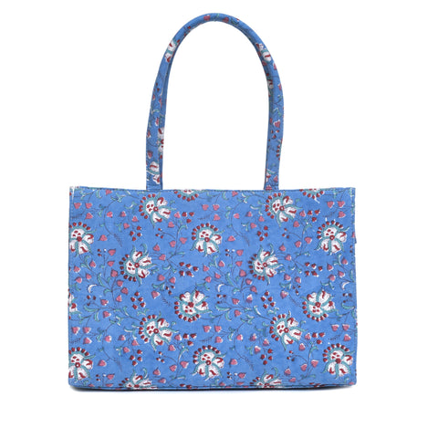 OCTOPUS COTTON PRINTED TOTE BAG