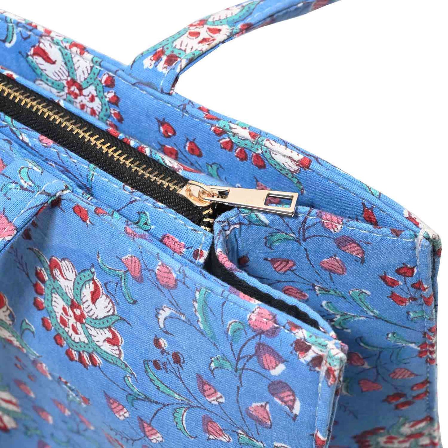 OCTOPUS COTTON PRINTED TOTE BAG