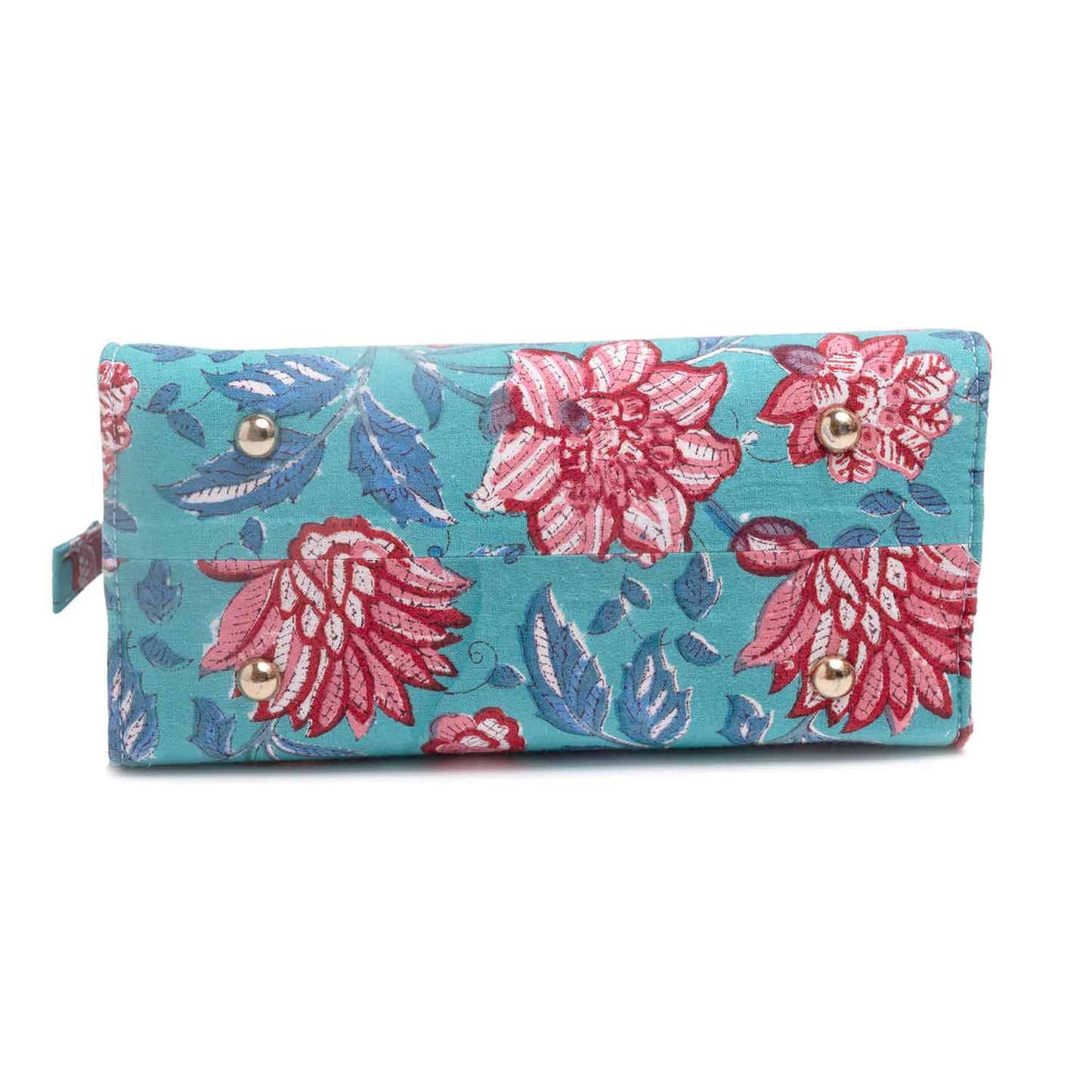 LILY HIBISCUS COTTON PRINTED TOTE WITH BAG