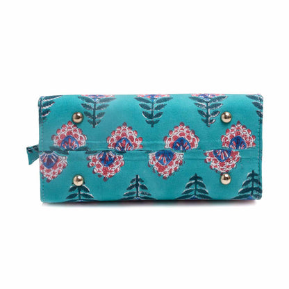 SNAKE CHARM COTTON PRINTED TOTE WITH SLING BAG