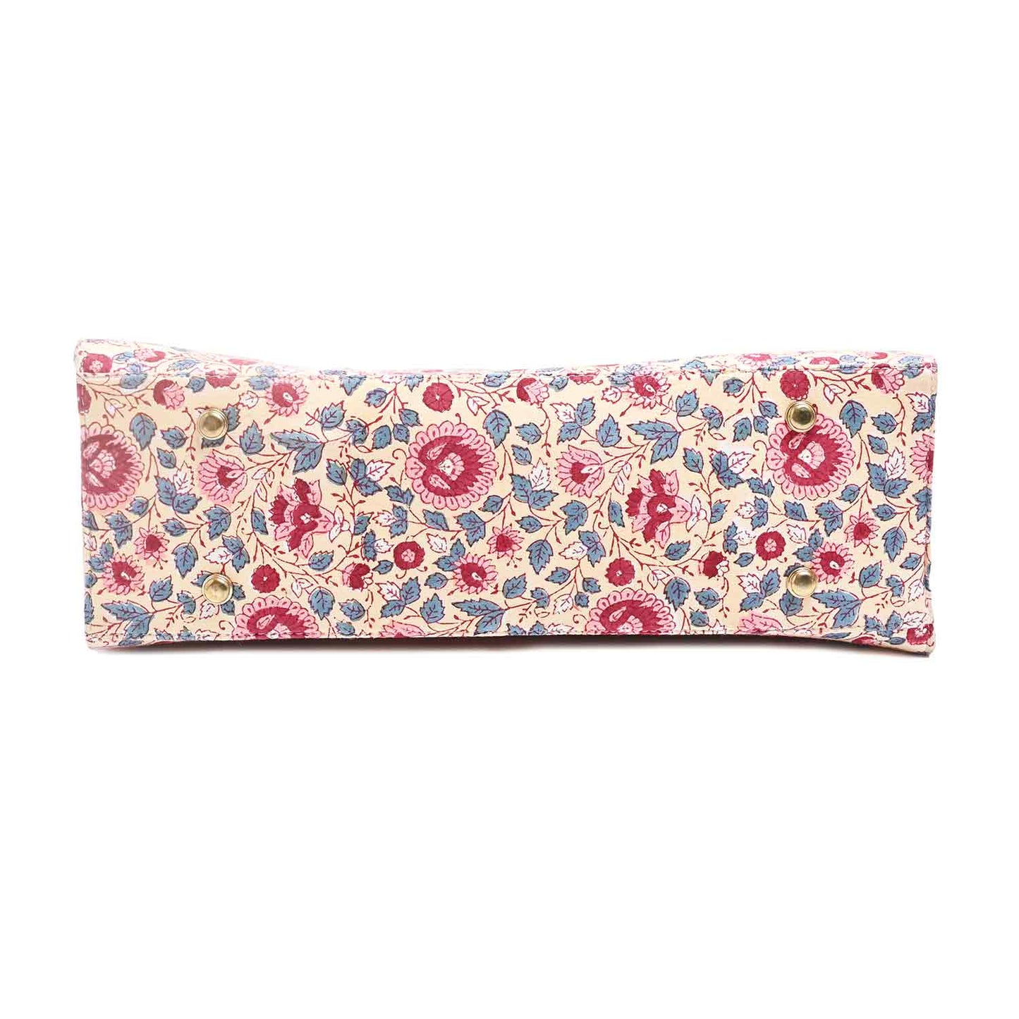ROOH ROSE COTTON PRINTED TOTE BAG