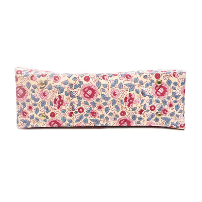 ROOH ROSE COTTON PRINTED TOTE BAG