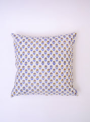 ZAL FLORAL - COTTON  PRINTED  SQUARE CUSHION COVER