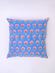 XANTHE FLORAL - COTTON  PRINTED SQUARE CUSHION COVER