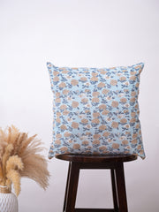 VESTA FLORAL - COTTON  PRINTED SQUARE CUSHION COVER