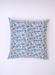 VESTA FLORAL - COTTON  PRINTED SQUARE CUSHION COVER