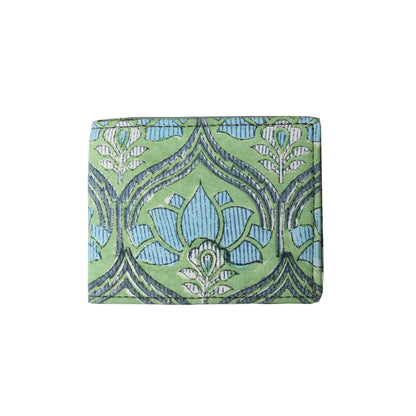 HAND BLOCK COTTON PRINTED MEN’S WALLET