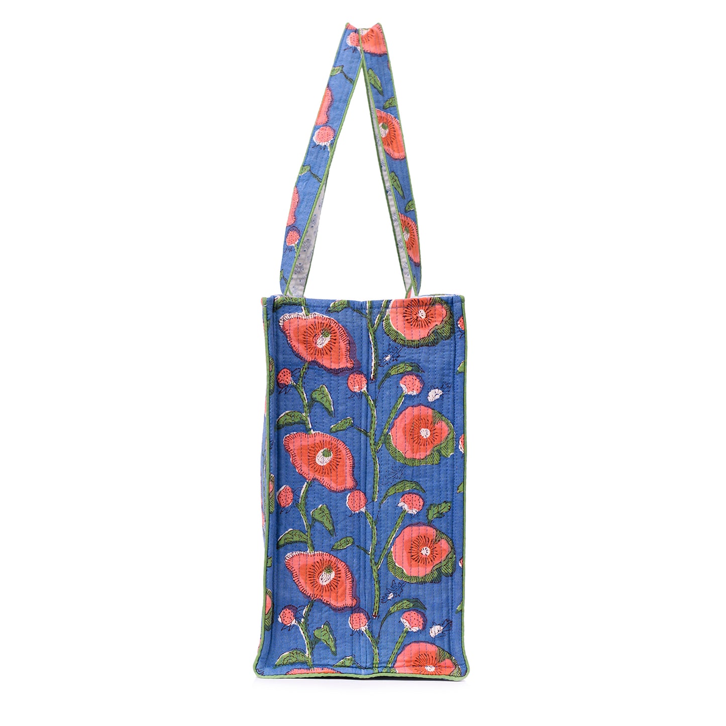 OTTAM WATER LILLY QUILTED TOTE BAG
