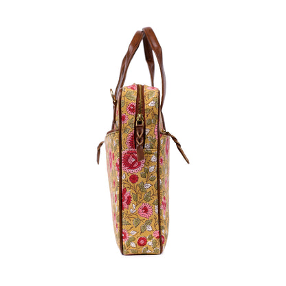 BLOSSOMING ROSES IN BASANT LAPTOP BAG 13″