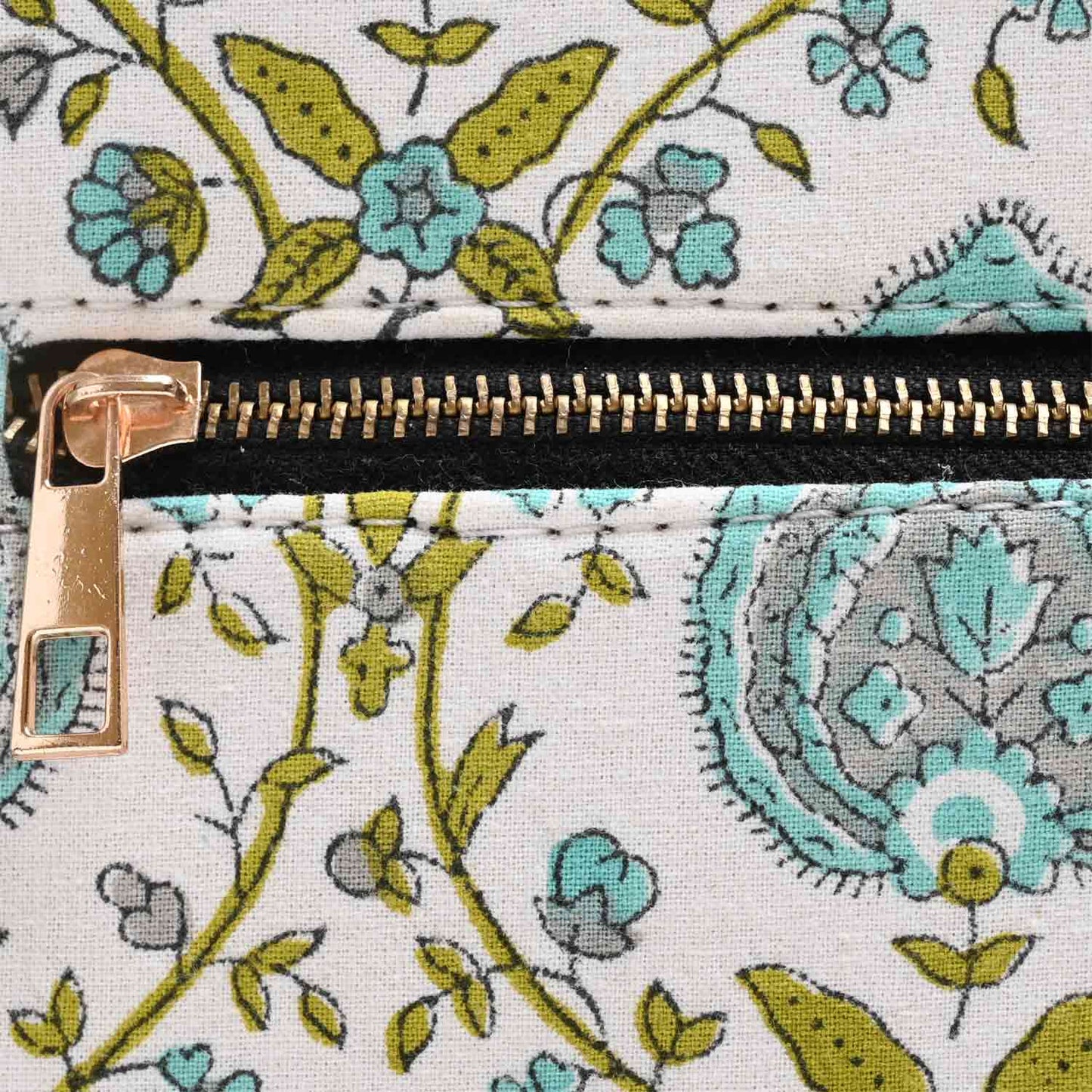 PEEPAL LEAF COTTON PRINTED TOTE BAG