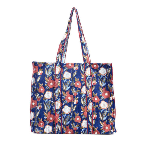 PETUNIA JAL QUILTED TOTE BAG