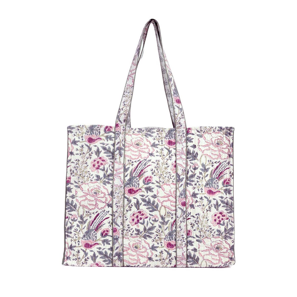 CHINTZ JAL _2 QUILTED TOTE BAG