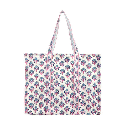 MARIGOLD BUTTI QUILTED TOTE BAG